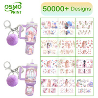 Autocollants UV Osmo pour Mini, pour porte-clés, enveloppes, décalcomanies, transfert UV adhésif couleur arc-en-ciel pour tasses, gobelets, plastique, écologique