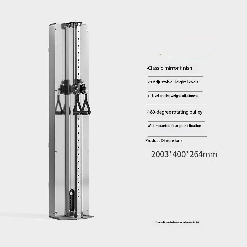 Version miroir en acier inoxydable