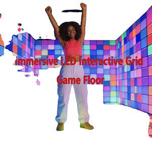 Manège de parc d'attractions immersif et interactif en plastique et métal avec technologie LED et VR 9D pour une utilisation en intérieur/extérieur - Product Image 1