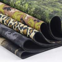 Tissu néoprène camouflage à motif de sentier, imprimé sur mesure, matériau flexible pour combinaisons de plongée, sacs, équipement de sport de plein air, OEM ODM