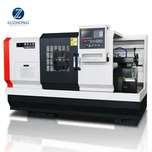 LUZHONG 투어 CAK6160V 모델 cnc 선반 터닝 공작 기계