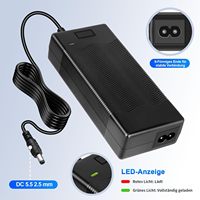 Chargeur de batterie au lithium 42V 2A pour Kugoo S1 S2 S3 M2 Pro Chargeur rapide DC pour Etwow HIMO Z20 GOTRAX GXL V2 G2 G3 G4 Scooter