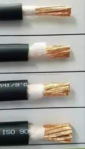 H01N2-D 10 mm2 16mm2 25mm2 35mm2 50mm2 70mm2 95mm2 de goma de PVC aislado Superflex de Cable de soldadura