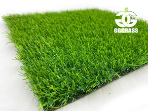 Gazon artificiel de qualité supérieure à trois tons pour l'aménagement paysager résidentiel et commercial, pour les jardins et les espaces extérieurs, fabricant - Product Image 3