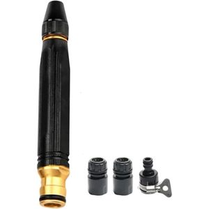 KQBNHV High Pressure Hose Nozzle Brass Car <b>Washer</b> Direct <b>Jet</b> Stream Garden Water Spray Head for Car Washing Patio Cleaning - Product Image 1