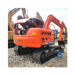 Excavatrice sur chenilles d'occasion 7 tonnes de haute qualité en provenance du Japon, excavatrice sur chenilles Hitachi ZAXIS 70, excavatrice sur chenilles d'occasion - Product Image 4
