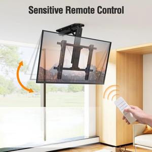 Control remoto automático de 40-70 pulgadas, abatible hacia abajo, inclinación inteligente, eléctrico, ajustable, motorizado, <span class=keywords><strong>TV</strong></span>, montaje en pared y techo, elevador de <span class=keywords><strong>TV</strong></span> desplegable - Product Image 3