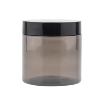 50g 100g 150g 200g pot en plastique gris vide de luxe fantaisie personnalisé pour crème Lotion sérum de soin de la peau