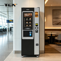 Distributeur automatique de café et de thé TCN de haute qualité, 3 types différents, entièrement automatique, à monnayeur, pour la pause-café