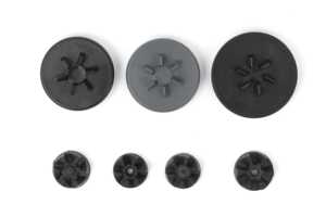 Para <span class=keywords><strong>KitchenAid</strong></span> 999 engranaje de goma de silicona izquierda M5 M6 piezas de repuesto de acoplador pequeño para <span class=keywords><strong>procesador</strong></span> de <span class=keywords><strong>alimentos</strong></span> y mezclador de licuadora - Product Image 2