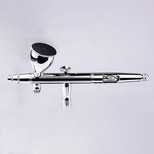 Ensemble <span class=keywords><strong>aérographe</strong></span> professionnel à alimentation par gravité <span class=keywords><strong>pour</strong></span> modèle d'échelle de dégradé d'ongle tatouage corporel et maquillage cosmétique <span class=keywords><strong>pour</strong></span> la <span class=keywords><strong>peinture</strong></span> de gâteau et la cuisson - Product Image 3