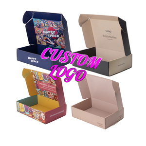 Custom Printed Pink Corrugated Geschenk box Shipping Boxes Packaging Paper Mailer Box Geschenkboxen