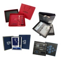 Coffret Cadeau d'Entreprise Personnalisé avec Marquage de Logo, Article Promotionnel de Luxe pour Entreprise et Publicité