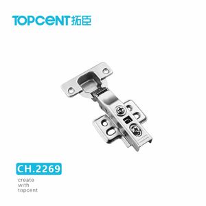 TOPCENT unidirectionnel hydraulique tampon armoire charnières en acier Bisagra pour meubles cuisine armoire salle <span class=keywords><strong>de</strong></span> bain portes-fermeture supérieure Solt - Product Image 3