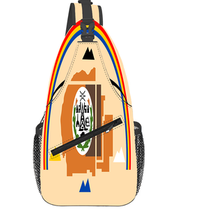 Sac à bandoulière Serbes de Croatie avec logo personnalisé, sac à bandoulière tendance, sac à dos de poitrine, sac de voyage - Product Image 2