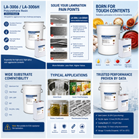 Adhésif de laminage pour film d'emballage alimentaire et de boissons, colle de laminage pour emballage flexible, fourniture OEM