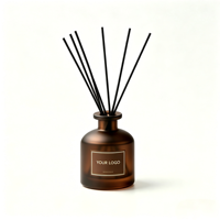 Diffuseur de parfum d'ambiance de luxe ENO, bâtonnets diffuseurs longue durée, huile essentielle parfumée personnalisée, coffret cadeau pour hôtel
