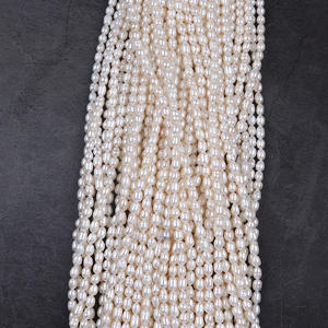 Promotion à durée limitée : Perles d'eau douce naturelles faites à la main, de forme irrégulière, 4-5 mm, perles en vrac pour la fabrication de bijoux, colliers, accessoires - Product Image 3