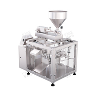 Machine d'emballage alimentaire automatique rotative pour sachets préformés Doypack, sachets à fermeture éclair pour biscuits, brownies, produits pré-cuits