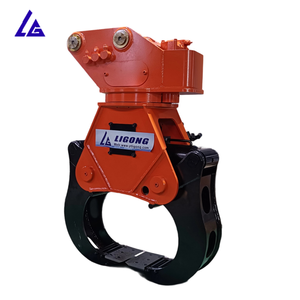 Rompedor de Troncos de Alta Resistencia para Uso Profesional en Silvicultura, Desbroce de <span class=keywords><strong>Terrenos</strong></span> y Negocios Comerciales de Leña, Compatible con Excavadoras SH130, SH135 y CX210 - Product Image 1