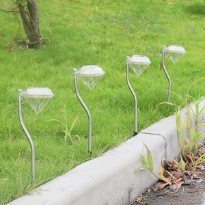 Luces Solares LED para Jardín, de Acero Inoxidable, Resistentes al Agua, para Iluminación de Caminos Exteriores - Product Image 1