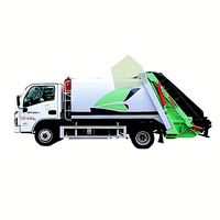 Camion de ramassage des déchets sanitaires communautaires
