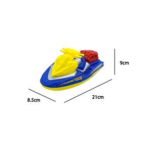 JollySweets Toy Candy Pull String Light Motor Boat con caja de dulces Juguete de dulces de plástico - Product Image 3