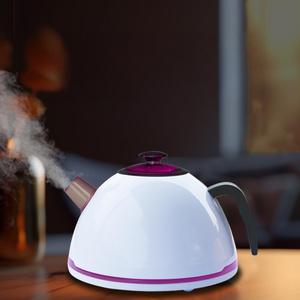 Offre Spéciale : Purificateur d'air en plastique en forme de théière, humidificateur ultrasonique à eau bouillante simulée, veilleuse, capacité >200 ml, usage domestique - Product Image 4