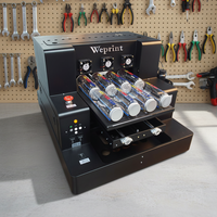 Printer Inkjet UV Otomatis Baru Kelas A4 dengan Printhead XP600 untuk Bahan Flex/Egg, Penggunaan Rumahan dan Toko Percetakan
