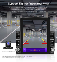 Unit Head Stereo Mobil Android Layar Vertikal 9.7 Inci Radio Mobil Dsp
