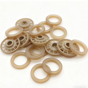 Joint torique en caoutchouc transparent de bague d'étanchéité en silicone coloré de haute précision personnalisé avec service de traitement de moulage - Product Image 1