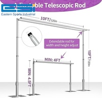 Supports de toile de fond télescopiques réglables ESI, cadre en aluminium pour la décoration de fêtes et de cérémonies