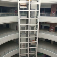 Eski Konut Binası İçin Küçük Şaftlı Retrofit Asansör, Ev Tadilat Projesi İçin Özelleştirilmiş Kabinli Yolcu Asansörü