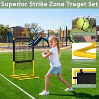 YumuQ - Vente d'usine : Filet de frappe en plastique pour entraînement de baseball et softball, cible de zone de frappe pour jeunes et adultes