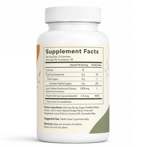 OEM Brain Support Lions Mane Mushroom Extract Gummies Lion's Mane Gummy <span class=keywords><strong>para</strong></span> el <span class=keywords><strong>sistema</strong></span> digestivo y la inmunidad - Product Image 2