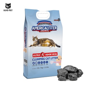 Litière pour chat populaire en bentonite OEM/ODM, multi-parfum, sans poussière, forte agglomération, bentonite cassée - Product Image 3