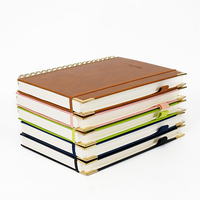 Agenda académique 2026 personnalisé avec logo gravé en creux, ligné, couverture rigide en PU, format A5 A4 B5, carnet de gratitude, journal, planificateur