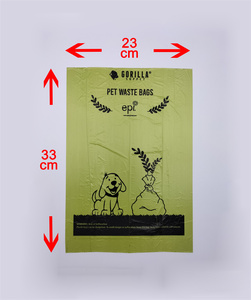 Deep Green 2-Roll Eco-Friendly Biodegradable Poop Bag Eliminación sostenible de residuos de mascotas para gatos y perros - Product Image 6