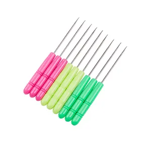 Custom Colors 13cm Colored Plastic Handle Awl Tool For Stitching Sewing