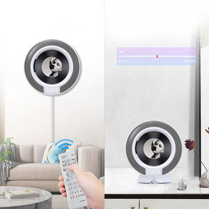 Reproductor de CD de Pared con Forma de Disco Redondo en Oferta, con Bluetooth 5.0, Radio FM, Control Remoto, Altavoces Dobles, Batería Recargable para el Hogar - Product Image 5