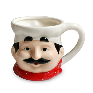 Taza de huevo de dolomita con diseño de Chef, soporte para <span class=keywords><strong>huevos</strong></span> de cocina, de cerámica, para pintar a mano - Product Image 6