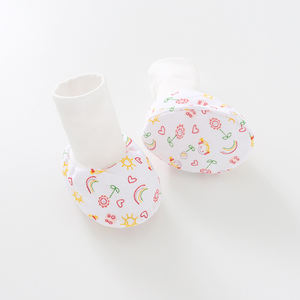 Conjunto de Gorro, Calcetines y Manoplas para Bebé Recién Nacido MIO, Diseño de Dibujos Animados, Estampado de Animales y Corazones, Antiarañazos - Product Image 4