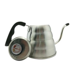 Hervidor de café de acero inoxidable, y termómetro tetera con cuello de cisne, 1200ml - Product Image 6