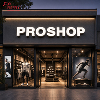 Letrero de Canal LED Personalizado, Letrero con Logotipo Iluminado Frontalmente de Acero Inoxidable 304, IP65 Impermeable, Letrero Comercial para Exteriores