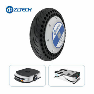 10Inch Hoog Koppel Lage Snelheid 48V 800W 150Rpm Borstelloze Elektrische Dc Wiel Naaf Servo Motor Voor Robot Agv Kruiwagen - Product Image 2