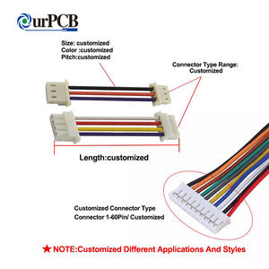 مصنع تجميع الكابلات الاحترافي مخصص 12 فولت موصلات المحطات الطرفية جميع أنواع الكابلات المخصصة - Product Image 6