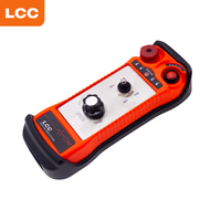 Mini clavier LCC XDB100 XDB200, 4 fonctions, AC DC 12V 24V, sans fil, métal, industriel, télécommande pour vanne hydraulique, grue de camion