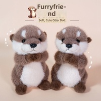 Peluche Otter de mer en coton PP, mignonne et douce, pour bébé, cadeau en gros