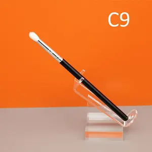 C9 white goat hair private label japan make up brushes high quality animal fibre make-up brushes special define brill beauty use