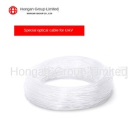 Câble à fibre optique ultra-visible personnalisable de l'usine Hongan pour la transmission – Câbles de communication en TPU/Nylon/Résine